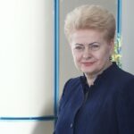 Lithuanian president Dalia Grybauskaite awarded three militaryofficers